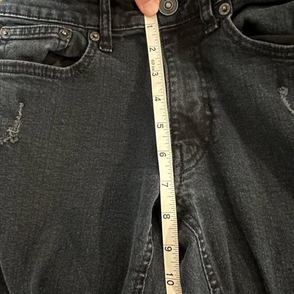 Ring of Fire Men's Dark Denim Skinny Jeans - Picture 8 of 10